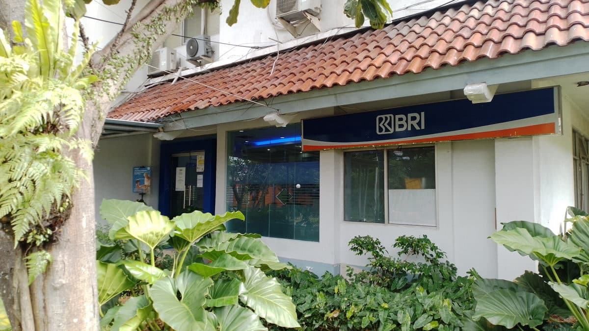 Kantor unit Bank Rakyat Indonesia di Jakarta